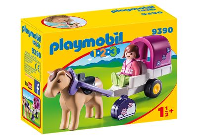 Playmobil 1.2.3. Boy with Pony